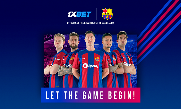 1xBet FC Barcelona Sponsor