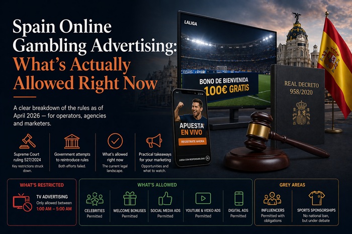 Online Gambling Advertising Regulation in Spain